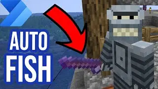 Auto Fishing in Minecraft Using OCR in Power Automate Desktop (No Redstone! lol)