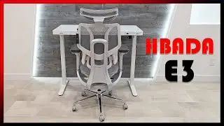 HBADA E3 Ergonomic Office Chair Unboxing and Review Video 