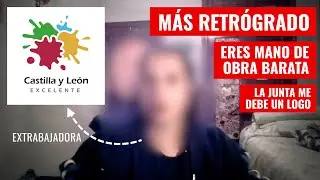 🚨LA REALIDAD DE LOS BECARIOS🚨 El polémico logo de Castilla y León