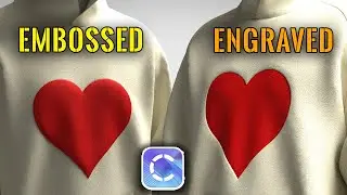 Clo3d Tutorial: How to Create Embossed and Engraved Design