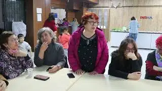 Antalya'da Kızılarık Cemevinde kalan depremzede kadınlara 8 Mart ziyareti
