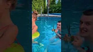 Funny Prank In Pool 😂 