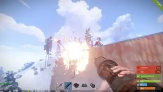 UberHatchet(Чит для Rust) Тестируем - Рейдим дом от 05.07.2017