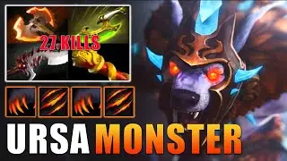 GODLIKE URSA Build Ultimate RAID BOSS with Battle Fury I Dota 2 Top Rank Gameplay