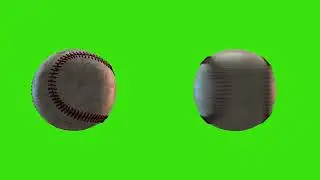 Baseball { Free } | Green Screen Animation { Video 3D }