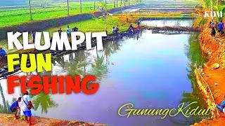 Mancing borongan terbaru Gunungkidul ||Klumpit sungai air tawar