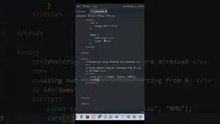 Changing an Array Element in JavaScript #array #change #elements #shorts