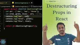 Destructuring Props in React. What is a spread operator?