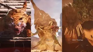 Black Myth: Wukong chapter 2 bosses