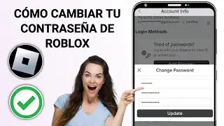 Cómo cambiar la contraseña en Roblox | Cambiar la contraseña de Roblox 2024