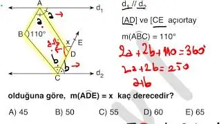 geometri temel düzey konu anlatımı soru çözümü *10* Mustafa Dilci