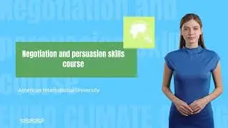 Negotiation and persuasion skills course