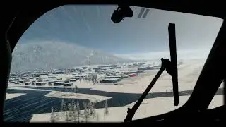 X Plane 12 Rotate MD80 PAJN LDA Approach