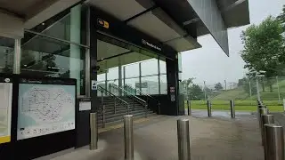 MRT Thomson-East Coast Line Full Journey from Gardens by the Bay to Woodlands North Unedited