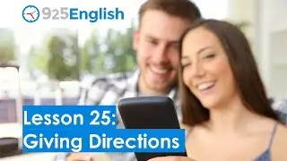 925 English Lesson 25 – Asking for and Giving Directions in English | Business ESL