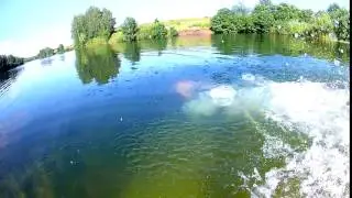 Прыжок . Лето Солнце Жара