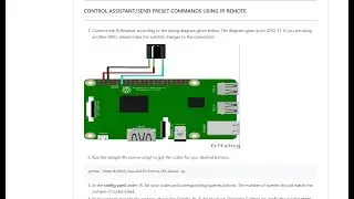 Control Google Assistant SDK on Pi using IR Remote