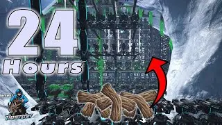 I Spent 24 Hours on A Capped Fibercraft Server! This is What Happens... | Ark PvP