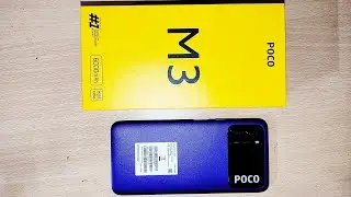 Unboxing POCO M3 Cool Blue 6GB 64GB Storage