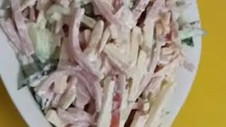 Вкусные и быстрые салатики Салаты кулинария ужин завтраки