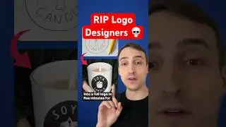 Turn a sketch into a logo with AI 