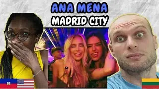 REACTION TO Ana Mena - Madrid City (Music Video) | FIRST TIME HEARING
