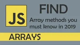find and findIndex in JS - [ Array methods you must know in 2019 ]