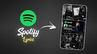 Spotify Lyrics Tutorial