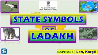 Ladakh state symbols || State symbols of Ladakh