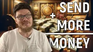 ✓ SEND + MORE = MONEY | Калькулятор за ребус | Ботай со мной #145 | Борис Трушин