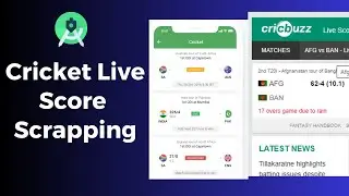 Cricket Live Score Scrapping from Crickbuzz into our Mobile App Using JSOUP Library | Kotlin