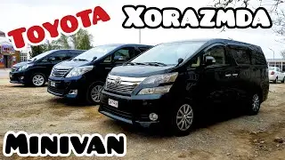 ХОРАЗМДА ЯНА БИР ЯНГИЛИК. МИНИВЭН Toyota Alphard ва Vellfire НАРХЛАРИ 