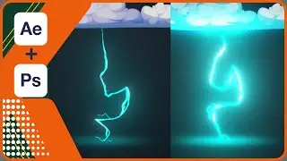 Como Hacer una ANIMACIÓN con PHOTOSHOP y AFTER EFFECTS [Haz que un RAYO cobre vida]