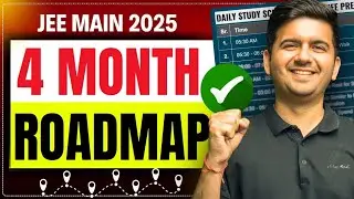 120 🥹 to 210 Marks 🔥 : JEE mains 2025 | Last 4 months Strategy #jee2025