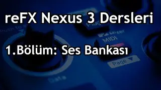 reFX Nexus 3 Dersleri: 1. Bölüm, Ses Bankası