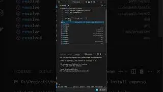create simple expressjs server #coding #server #express #practice #js #javascript #fast #ultrahash
