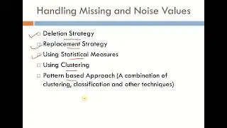 Handling Missing Values and Noise Values (Univariate Outliers)