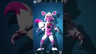 Funtime Foxy FNaF Workshop Animation