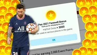 How To Get 3000 My Club Coins Free 😱 || Pes 2021 Mobile
