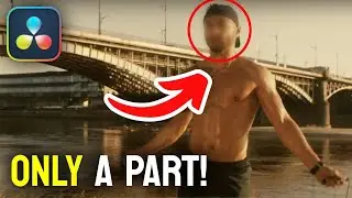 How to BLUR a Part of a Video in DaVinci Resolve - Full Guide