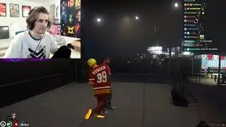 xQc punch OTT and said fk his song - xQc GTA V RP Public Server