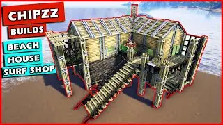 Ark: How To Build A Beach House | No Clip Enabled | Building Tutorial