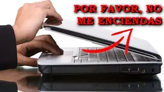 ¿Qué pasa si cierras la tapa de la computadora portátil cuando está encendida?