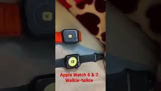 Apple Watch Walkie-talkie