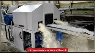 тонкомерный фрезерно-пильный станок СПТ-280т для переработки тонкомера на обрезные доски за 1 проход
