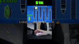 Geometry Dash: $100,000 IMPOSSIBLE Spam! 😱