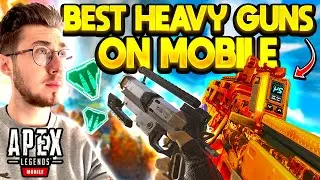 The BEST Heavy Guns In Apex Legends Mobile! S TIER WEAPONS!