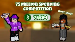 Can I OUTSPEND OriginalEriss With 75 MILLION CASH?!?! (Sneaker Resell Simulator)