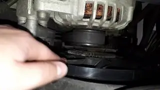 Заблокированная вискомуфта Passat B5