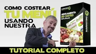 CÓMO COSTEAR TU MENÚ - TUTORIAL DE HERRAMIENTA DE COSTEO - Marketing Gastronómico
